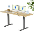 FLEXISPOT EN1 One-Piece Solid Wooden Standing Desk 63 x 24 Inches Height