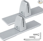 2 Packs Sneeze Guard Clamp Bracket, Sneeze Guard Shield Base by First-zgel