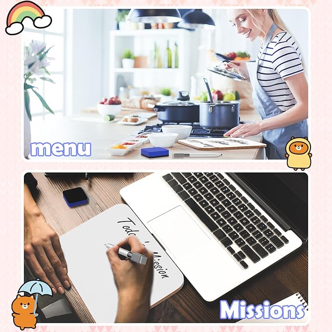 12 Pack Small White Board Dry Erase 5x7 Inch Mini Whiteboard Small Dry Erase - Image 7