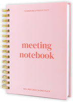 Lamare Meeting Notebook for Work Organization – Perfect Work Notebook for Note by Lamare