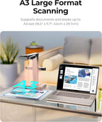 CZUR ET MAX Professional Book Scanner, 38MP Document Camera, Laser Curve-Flatten - Image 6