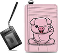 BWEGRHE Small Travel Wallets, RFID Blocking PU Leather Credit Card Holder by BWEGRHE