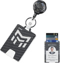 MNGARISTA Retractable Badge Holder, Heavy Duty Badge Reel Keychain by MNGARISTA