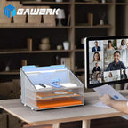 GAWERK Letter Tray Organizer, Mesh Desk File Organizer - Image 6