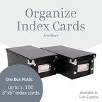 Snap-N-Store Index Card Holder Storage Box - Image 4