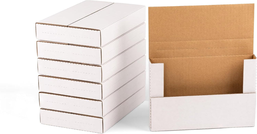 YUSHYIJIE 50 Pack 9x6x1.3 inch Small Shipping Boxes