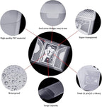 Marspark 21 Pieces Clear Stamp and Die Storage Bag Pockets Resealable Plastic - Image 3
