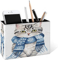 Famame Winter Scarf Cat Pencil Holder by Famame