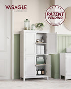 VASAGLE Floor Storage Cabinet, Freestanding Storage Unit - Image 4