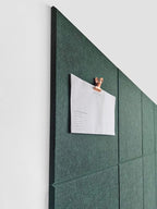 DECORITA Green Bulletin Board | Large Cork Boards Alternative - Image 3