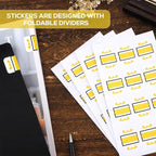 File Right Number Labels Roll – Color-Coded Numeric Filing Labels, 1-5/8" × - Image 8