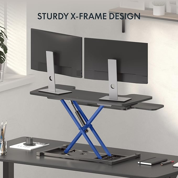 FLEXISPOT 36-inch Standing Desk Converter Height Adjustable Sit to Stand Up - Image 6