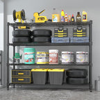 Homdox 4 Tier Heavy Duty Metal Wire Shelving - Image 4