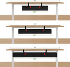 KEEGH No Drill Under Desk Cable Management Tray - Image 8