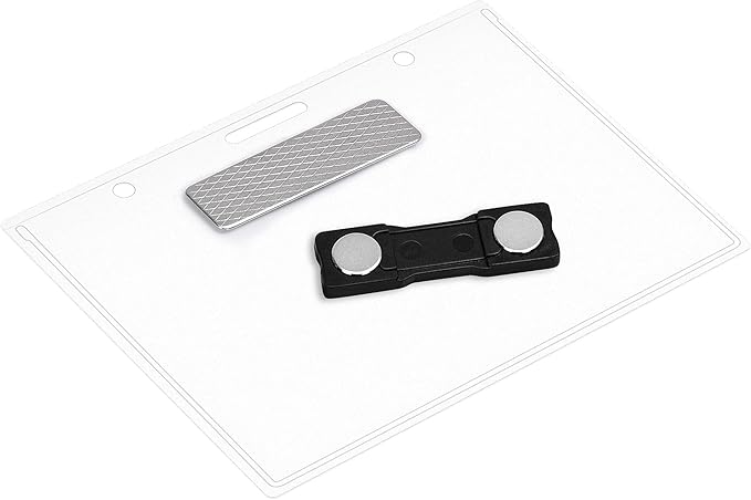 Amazon Basics Horizontal Magnetic Name Badge Holder - Image 3