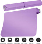 Boutilon Leather Desk Pad Protector, Non-Slip Mouse Pad, Laptop Desk Pad - Image 3