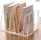 SANRUI Acrylic File Organizer, Compact Desk Organizer - Image 2