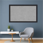 Amanti Art Black Framed Magnetic Board 27x43 Large Vision Board - Image 5