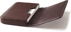 Leatherology Premium Mahogany Business Card Case, Magnetic Closure ID Holder - Image 2