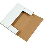 Tape Logic TLM961 Easy-Fold Mailers, 9 5/8" x 6 5/8" x 1 1/4" White by TapeLogic