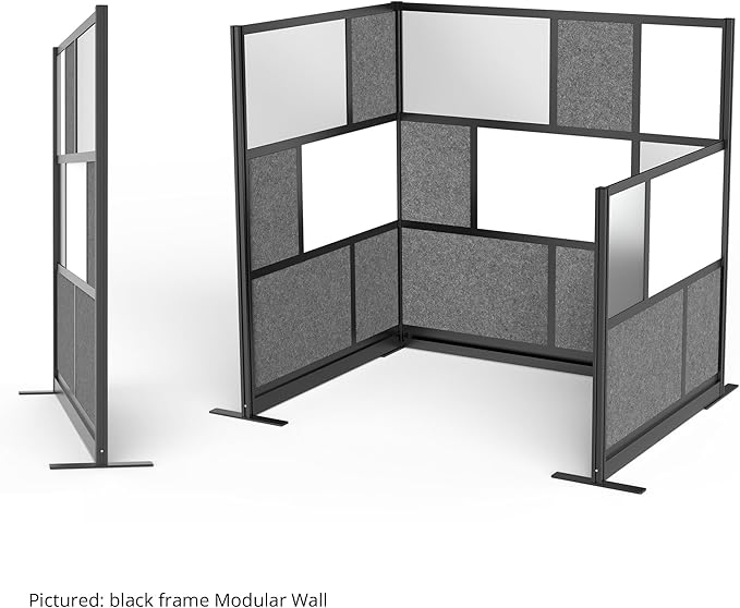 Stand Up Desk Store Workflow Modular Wall | 70'' x 70'' Wall | Expandable - Image 9