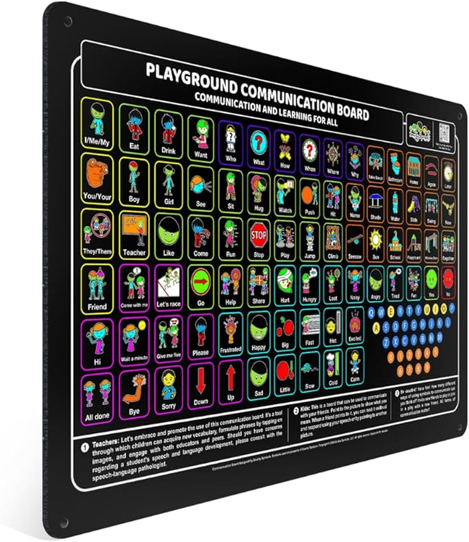 Weather-Proof Aluminum School Playground Communication Board - Image 2