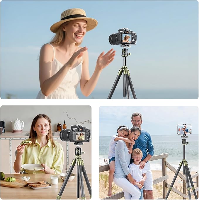 Cayer CH35 Travel Camera Tripod - Image 6