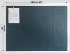 DECORITA Dark Green Bulletin Board | Large Cork Boards Alternative - Image 2