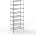 Regal Altair 18" Deep x 30" Wide x 74" Height Wire Shelving Kit | 8-Tier | NSF by Regal+Altair