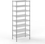 Regal Altair 18" Deep x 30" Wide x 74" Height Wire Shelving Kit | 8-Tier | NSF by Regal+Altair