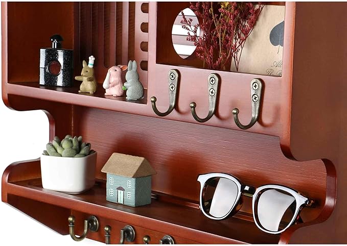 Mutsault Key Holder for Wall, Mail and Key Holder for Home Decor, Key and Mail - Image 5