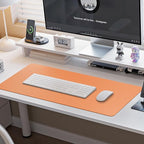 Boutilon Leather Desk Pad Protector, Non-Slip Mouse Pad, Laptop Desk Pad - Image 6