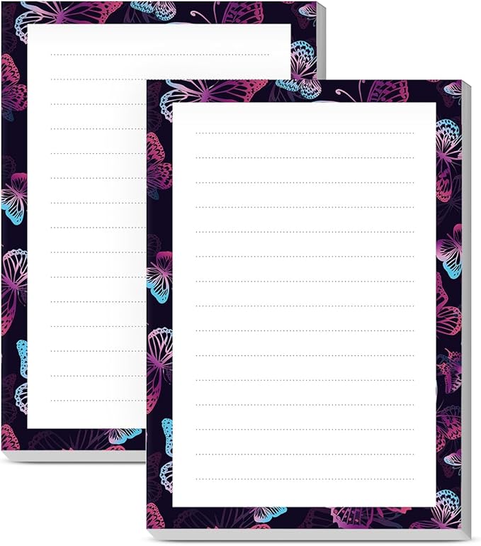 SXboxing Sticky Notes 4X6 Inches, 2 Pack Large Cute Self-Stick Pads, Bright by SXboxing