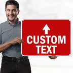 Custom Arrow, Custom Directional Sign, Up Arrow, 18x24 Inches, 55 mil thick - Image 2