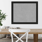 Amanti Art Black Framed Magnetic Board 23x27 Medium Vision Board - Image 5