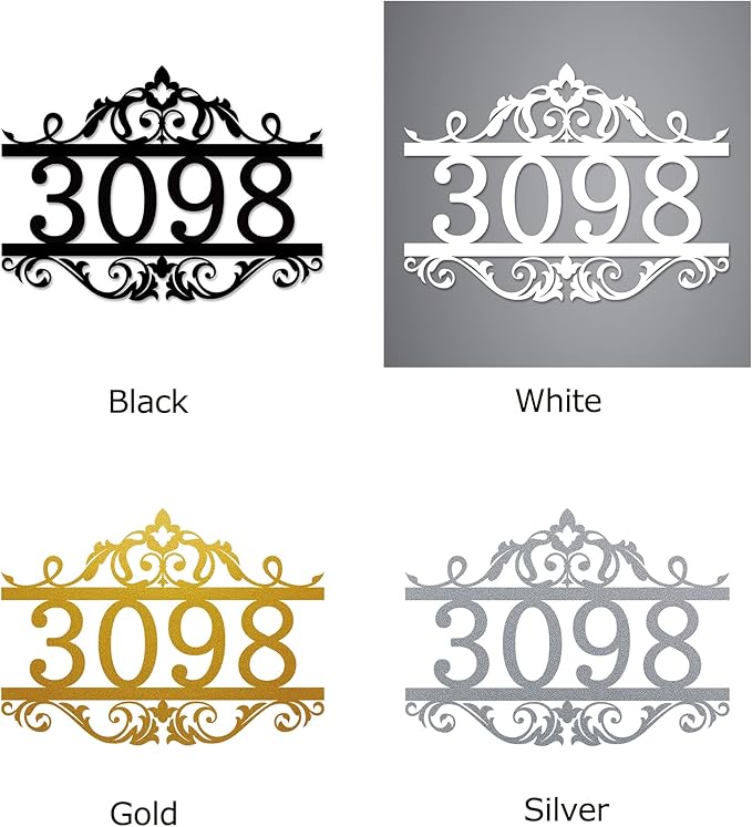 Custom Metal House Numbers for Outside | Personalized Address Numbers for House - Image 6