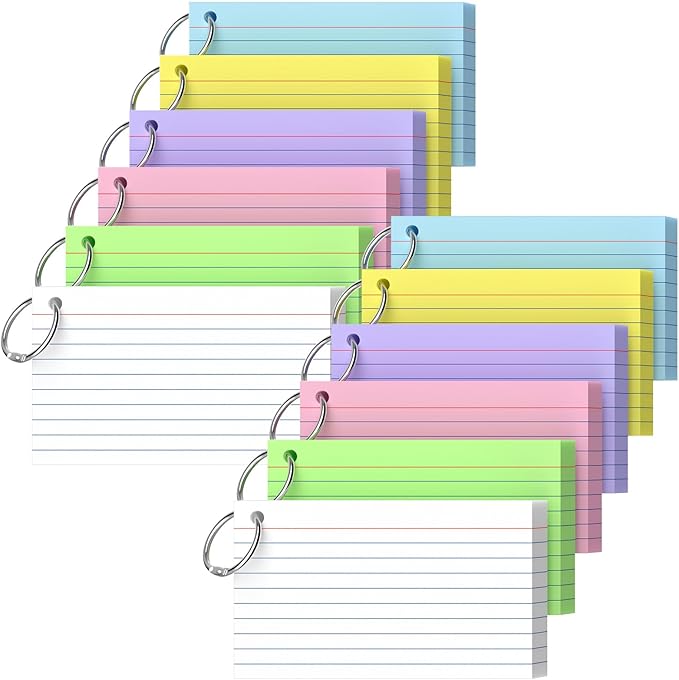 Ciphyfee Index Cards 3x5 Inch by Ciphyfee