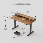 Klicelor 48 Inch Electric Standing Desk - Image 3