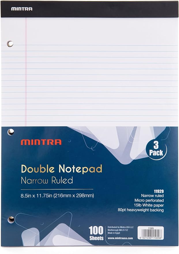 Mintra Office Legal Pads, 8.5in x 11in) - Image 5