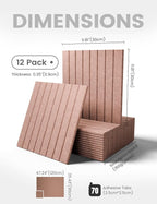 Large Felt Bulletin Board 48" x 36" Cork Board Alternative-12 Pack - Image 2