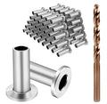BLIKA 65 Pack Stainless Steel Protector Sleeves by BLIKA