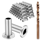 BLIKA 65 Pack Stainless Steel Protector Sleeves by BLIKA