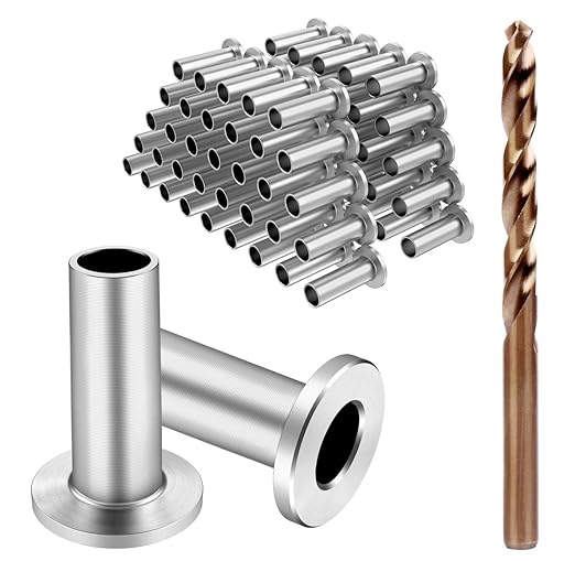 BLIKA 65 Pack Stainless Steel Protector Sleeves by BLIKA