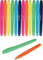 Amazon Basics Highlighters, Fluorescent Ink, Chisel Tip, School Supplies by AmazonBasics