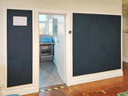 DECORITA Felt Bulletin Board Tiles | Modern Cork Board Alternative | Large Cork - Image 5