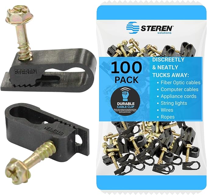 STEREN Coaxial Cable Clips by STEREN