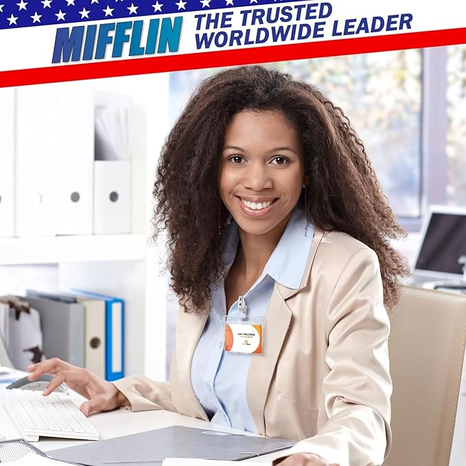 Mifflin-USA Horizontal No Zip Card Protector - Image 6
