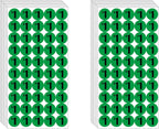 DUGUTUL 1000 pcs $1 Color-Coded Price Stickers for Garage Sale and Flea Market, 3/4" Diameter - Bold Fonts, Clear Visibility, High Visibility, Easy Organization