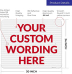 Custom Sign, Personalized Metal Signs, Customize - Image 3