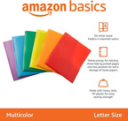 Amazon Basics Heavy Duty Plastic Folders - Image 2